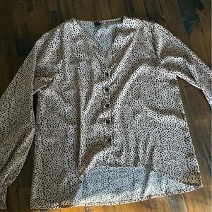 SHEIN Leopard Print Blouse